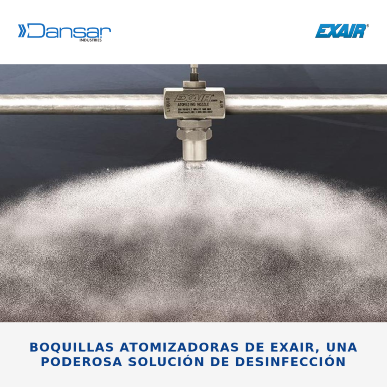 Boquillas atomizadoras de Exair