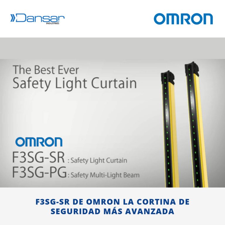 Cortina de seguridad Omron F3SG-SR
